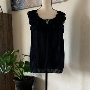Blue LeifNotes Anthropologie Top